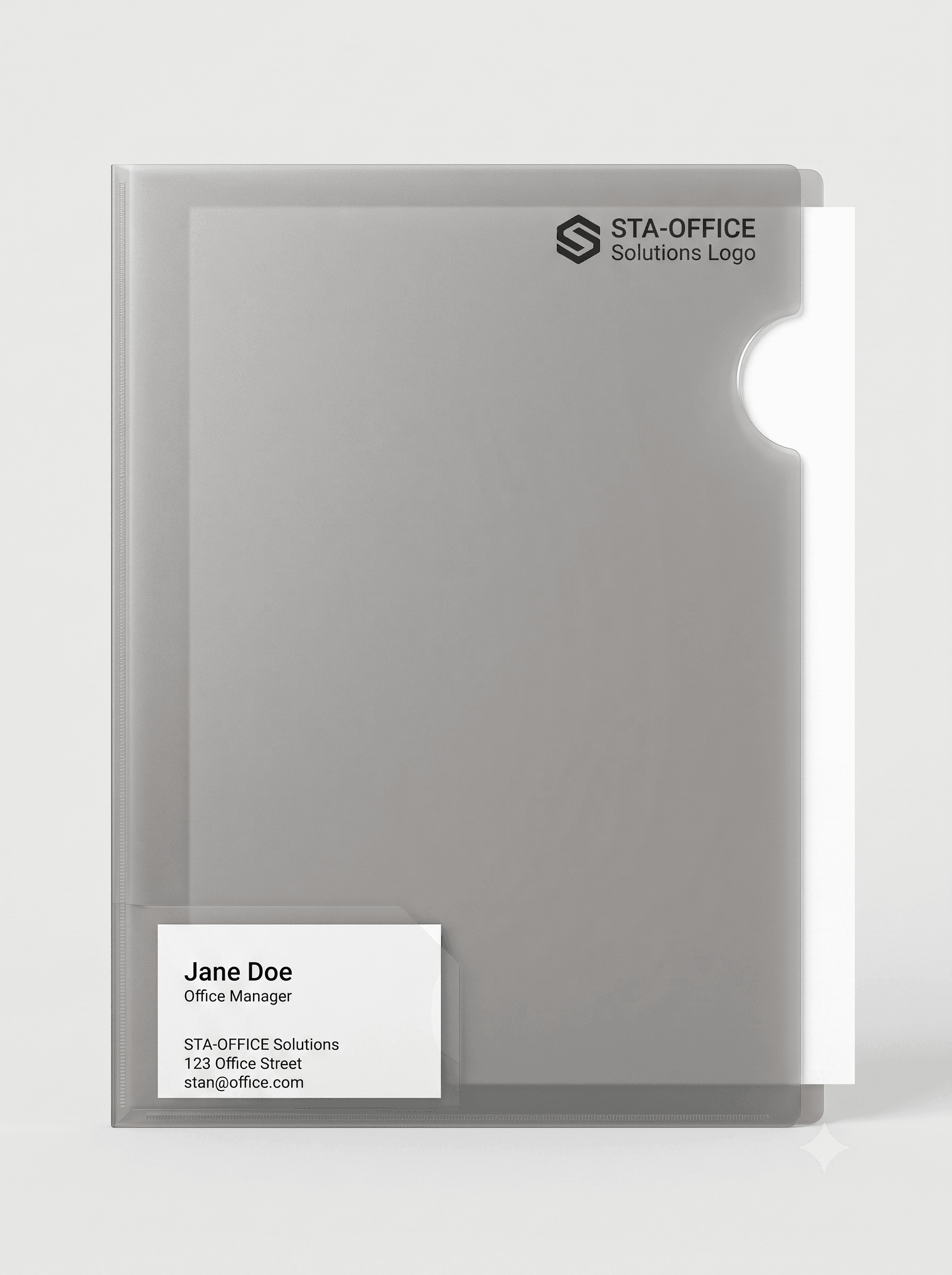 L-shaped Folder